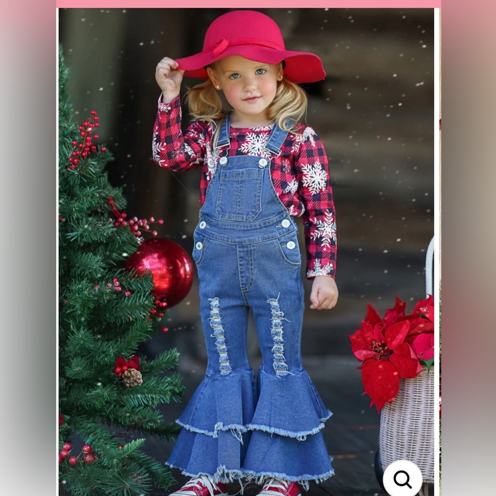 Flared Overall for girls size 6y